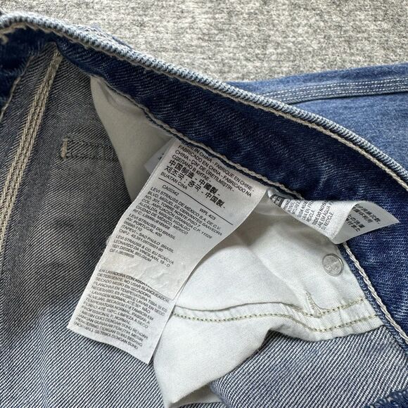 Levi’s Big E Wedgie Straight Womens Jeans 31x26 Crop Premium - Picture 5 of 15